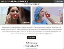 Tablet Screenshot of garthfisher.com